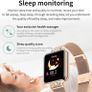 Smart Watch for women vapaa Fitness Trackers with Blood Pressure Monitor women smart watch for phone to answer calls with Sleep Monitor Image 9