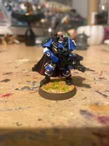 Warhammer 40k Ultramarines scout sergeant telion