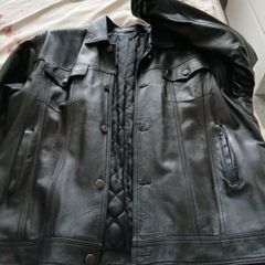 men's leather jacket