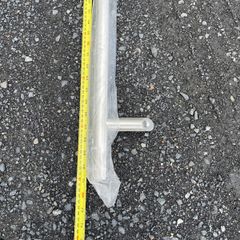 Stainless steel bar door handle