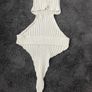 Small White backless top Image 2