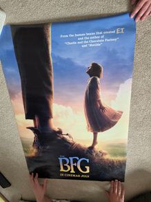 The BFG original cinema movie poster