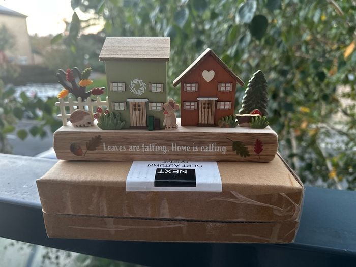 NEXT Autumn wooden decor piece