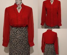 Beautiful Rowen Avenue Red Top