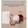 Meross Smart Light Switch Module, DIY Wall Switch Module, Wireless Relay Smart Switch works with Apple HomeKit, Alexa, Google, Remote and Voice Control, No Hub Required, 2.4GHz, 10A, 2 Pack Image 2