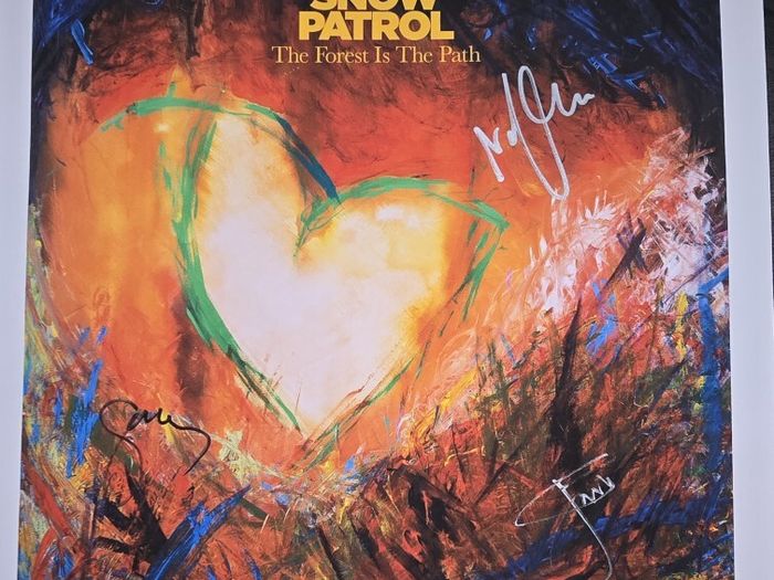 Signed snow patrol