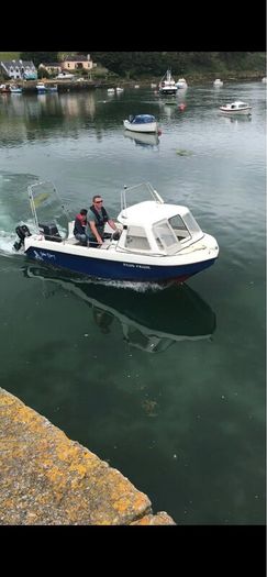 John Dory 17ft fishing boat 75hp Yamaha outboard