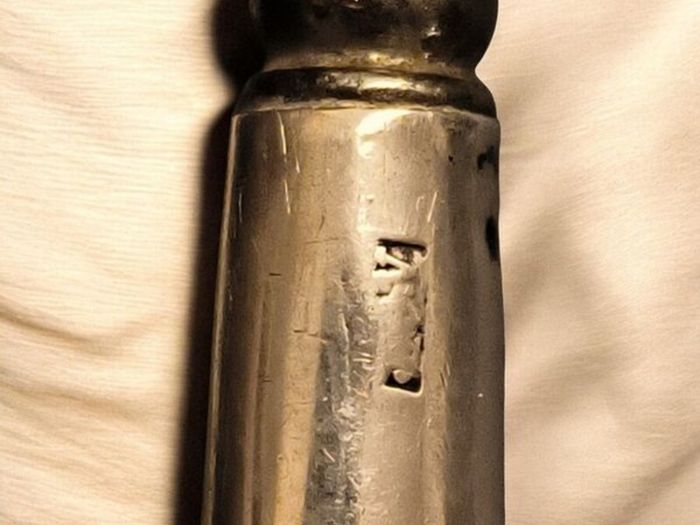 antique 19th century sterling silver button hook