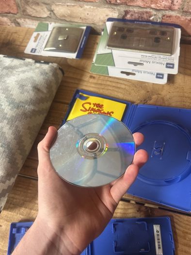 simpsons ps2 games