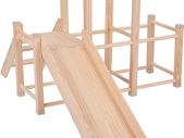 Adventure Climbing tower Wooden Playground with Slide