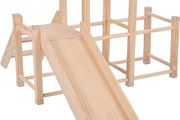 Adventure Climbing tower Wooden Playground with Slide