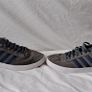 Adidas vl court grey suade size 13.5 eu 49.5 in good condition Image 3