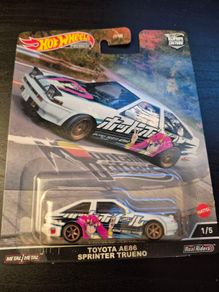Hot Wheels Toyota AE86 Sprinter Trueno Mountain Drifters