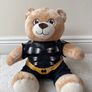 Build A Bear Workshop BAB Brown Bear The Dark Knight Batman Not Working Used Please see pictures Image 8