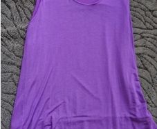 Michele Hope Purple Blouse  Size 10-12