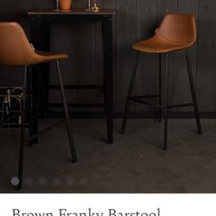 High kitchen stools