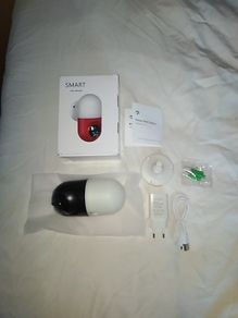 Wireless Pan/Tilt Camera with LED Light