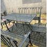 Garden Steel Table & Chairs Image 9