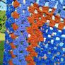 Chunky knitted crochet Blanket Image 4