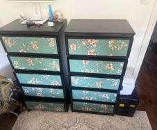set of Two Chest of drawers