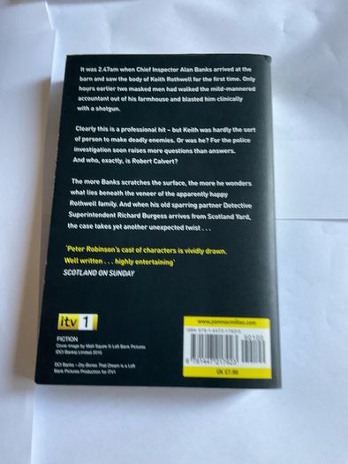 12 x Peter Robinson DCI BANKS crime series no 7 and 13 to 25 or individual