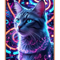 1 Troy Oz Copper Art Bar Fantasy Animals Serie