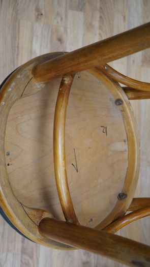 6 in Stock - Single Vintage Czechoslovak Bentwood Cafe Chair