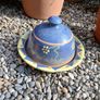 Glazed Stoneware Butter Dish Image 5