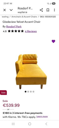chaise lounge price drop