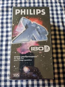 Three New Philips VHS Cassettes