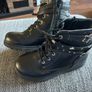 UK 13 black boots Image 4