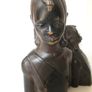 Carved African Wooden Statue Image 2