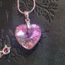sterling silver heart necklace Image 2