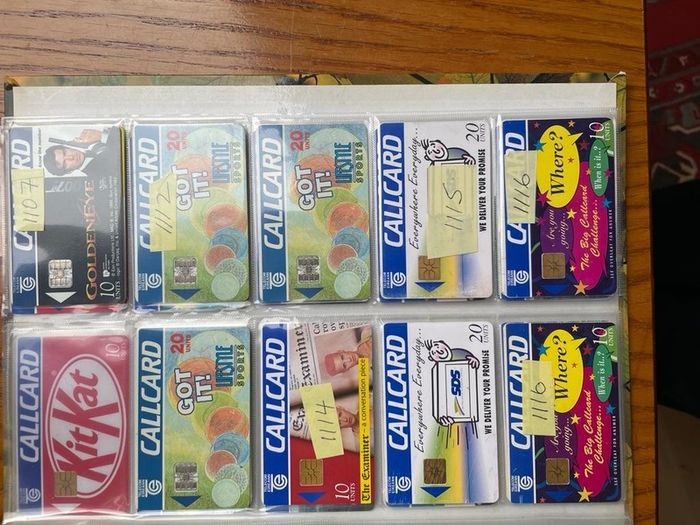 Vintage collectible cards call cards Irish at 1 euro each postage extra 1.50 per envelope or large one 2.85