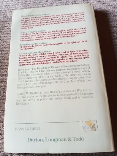 1988 God of Surprises. Gerard Hughes. Religious. Vintage.