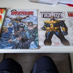 marvel iwolverine thanos iron man and spider Gwen omnibus