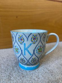 Carraig Donn Eclectic Letter K Mug