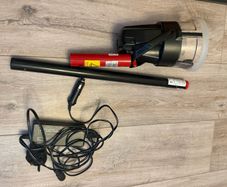 Fire alarm heat gun.