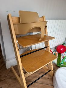 Stokke Trip Trap Premium Highchair with Baby set