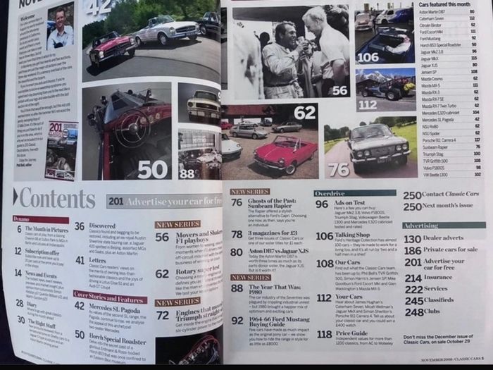 Classic Mercedes Magazines x4