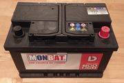 Car battery ( Monbat 75Ah )