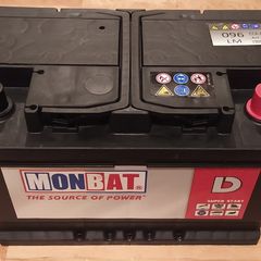 Car battery ( Monbat 75Ah )