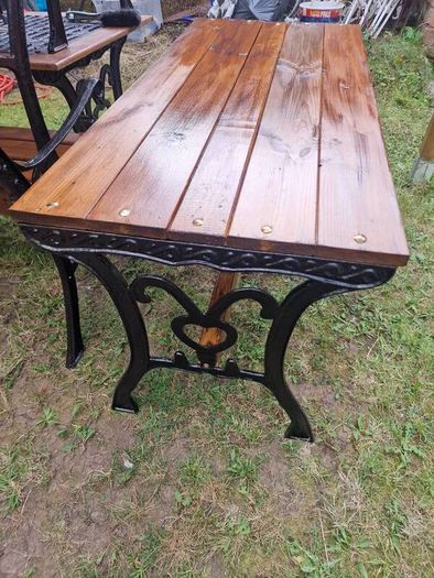 cast iron ( Tables - benches - chairs )