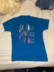 Kylie Showgirl Neon Print Tee RARE