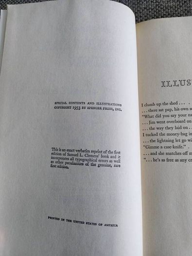 Huckleberry Finn by Samuel L Clemens 1953 hardback in very good condition with signs of wear on the cover see photos FREE STANDARD POSTAGE INCLUDED