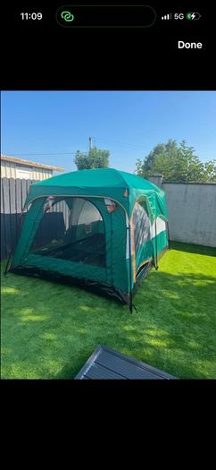 Family tent, only used once.