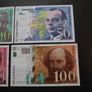 France: 4 Notes: 500f+200f+100f+50f (1994-1998) Super Condition! Image 3