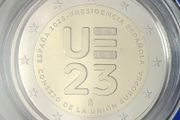 Spain 2 Euro Base Metals Proof Coin 2023 - Spanish Presidency of the EU - 2 Euro Commemorative Coin