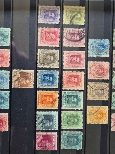Spanish Stamp collection, 1907 to 1920. Spain lot.