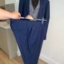 Benetti Three Piece Tailored Fit Suit Petrol Blue Image 2
